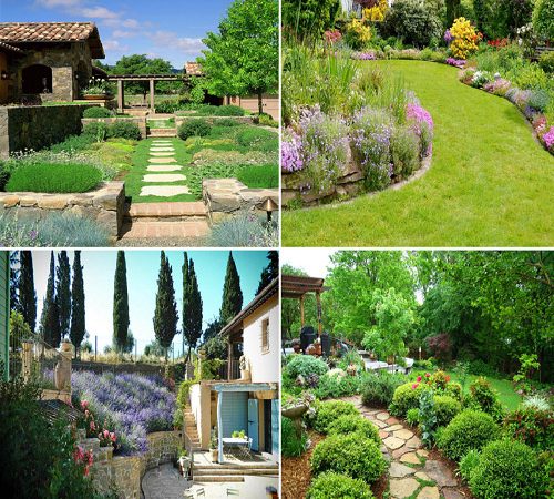le caratteristiche del giardino rustico