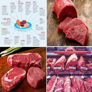 i nutrienti della carne